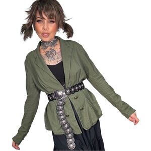 Free People Military blazer